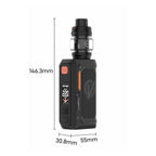 Vaporesso Armour Octa 220W Kit UAE size and dimensions 146.3 x 30.8 x 55 mm