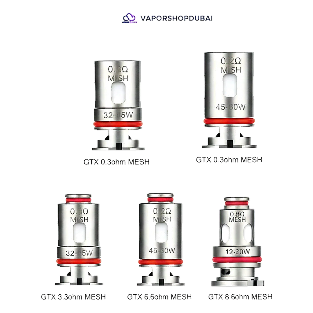Vaporesso Gtx Coil Uae — AED 50 | Emirates Vapor