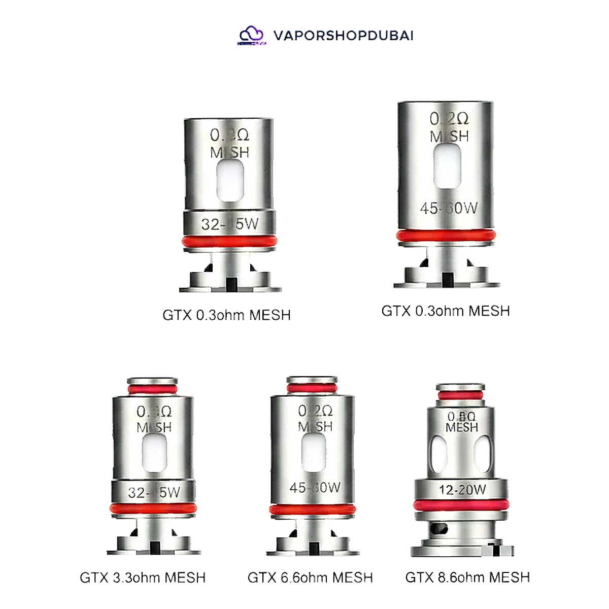 Vaporesso Gtx Coil Uae — AED 50 | Emirates Vapor