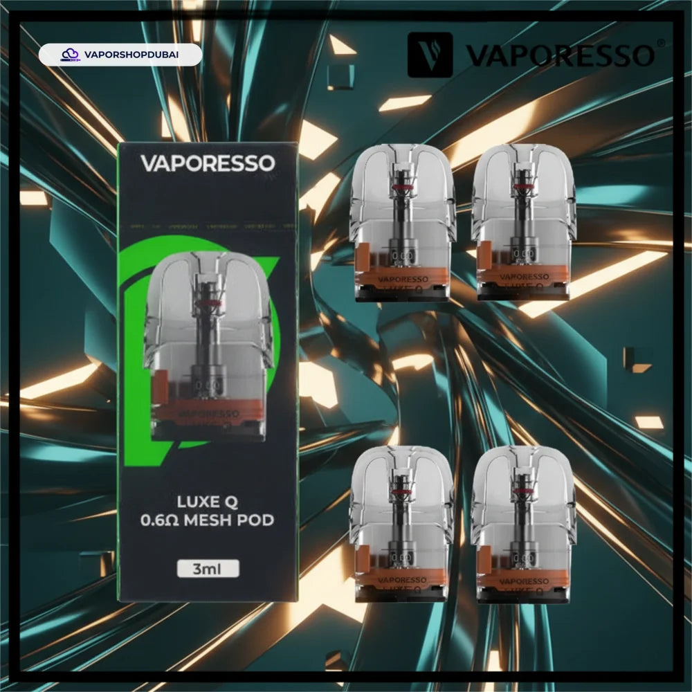 Buy Vaporesso Vaporesso Luxe Q Replacement Pods 4pcs Dubai same-day delivery