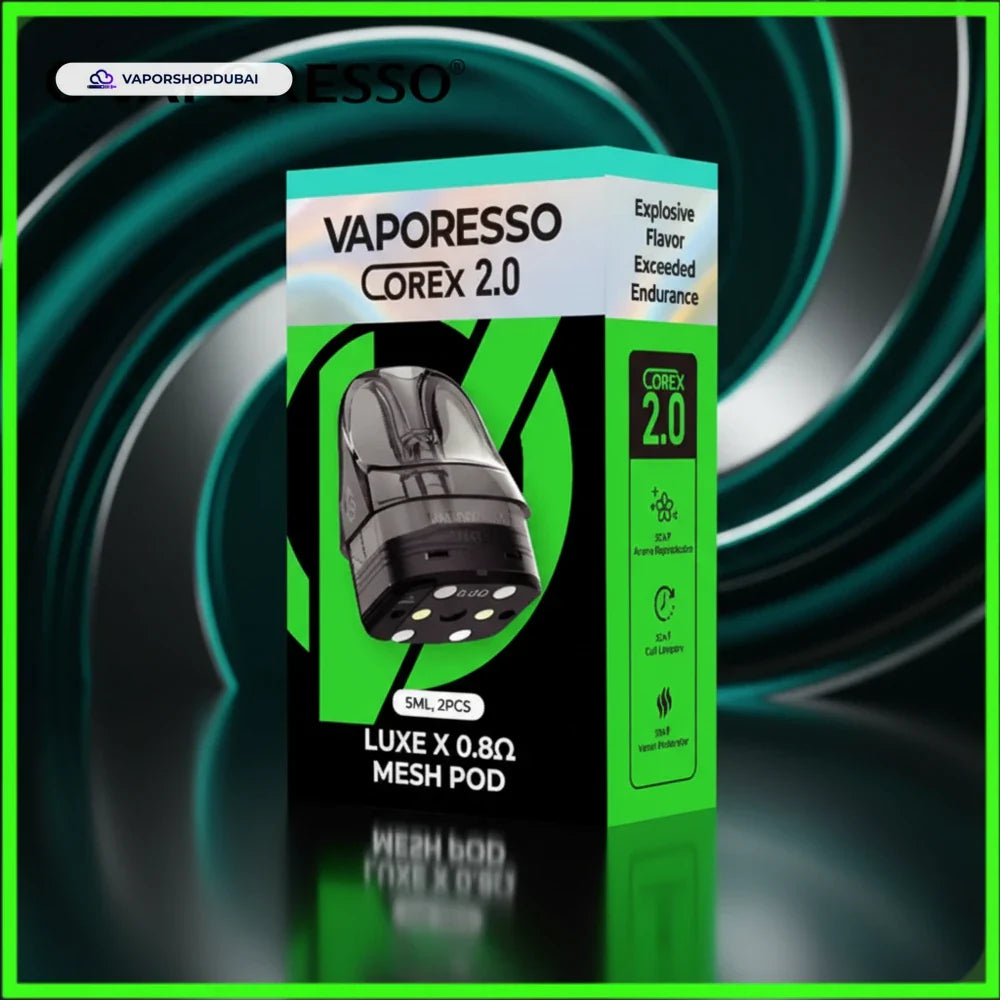 Vaporesso Luxe X Series Pods Cartridge 5ml resistances UAE | Emirates Vapor Dubai
