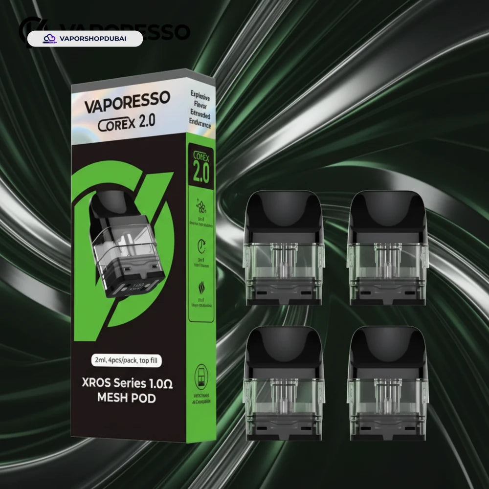 Vaporesso XROS Series Pod Cartridge 4pcs Pack 1.0Ω-2ml UAE | Emirates Vapor