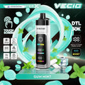 Vecig Shisha Monster X 30K DTL Disposable Hookah Vape gum-mint UAE | Emirates Vapor