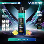 Vecig Shisha Monster X 30K DTL Disposable Hookah Vape lucid-dream UAE | Emirates Vapor