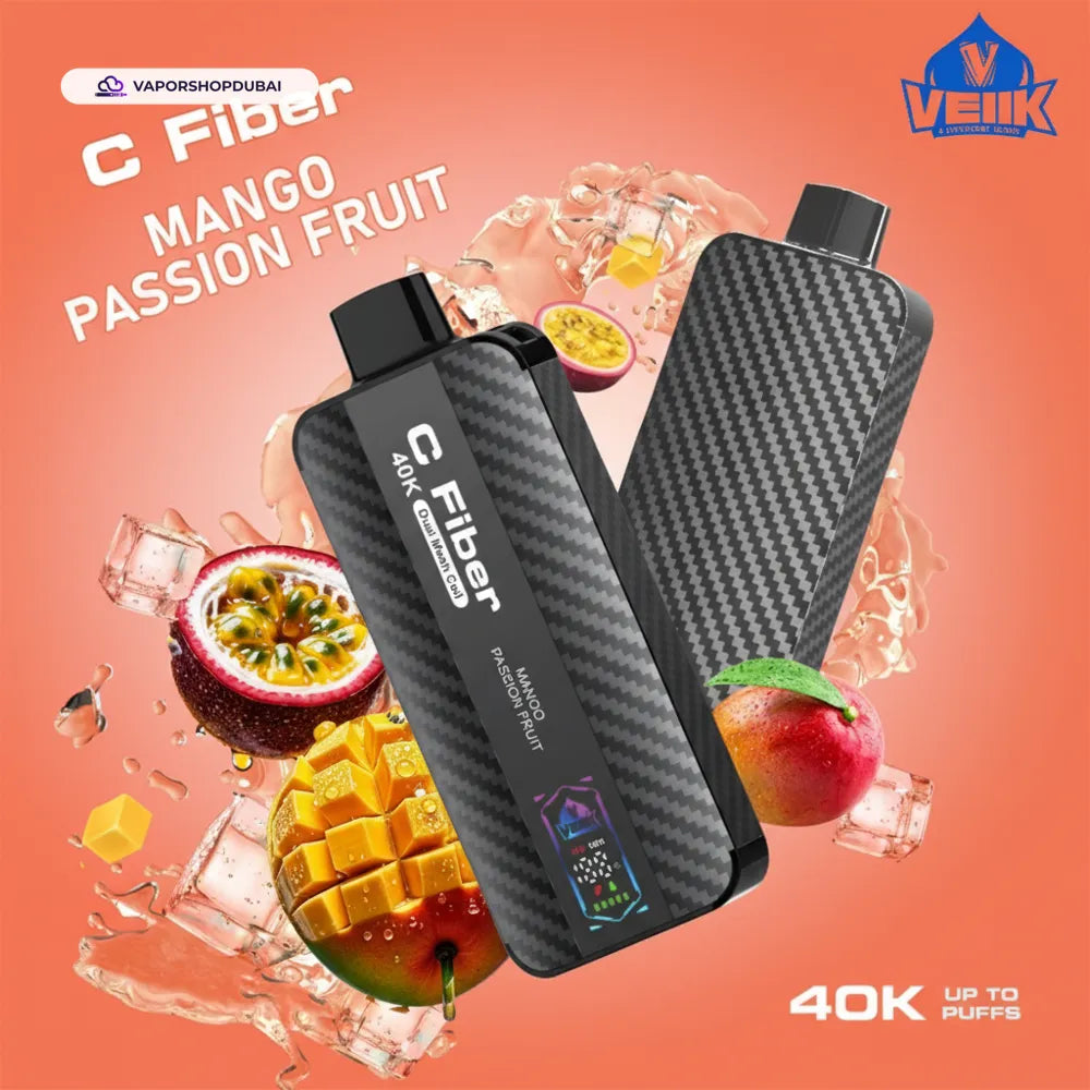 VEIIK C Fiber 40000 Puffs 20mg Disposable Vape best price UAE — ESMA certified