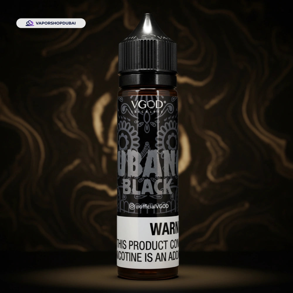VGOD 60ml Vape Liquid Freebase cubano-black UAE | Emirates Vapor