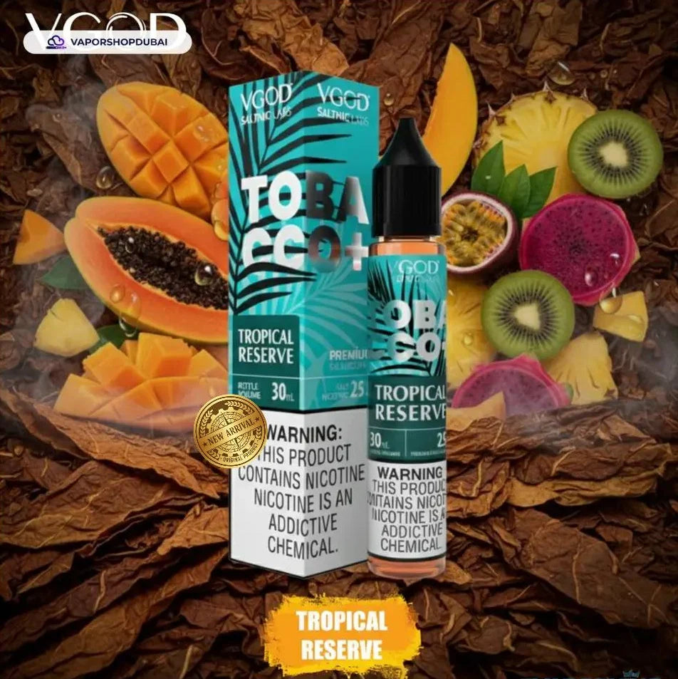 VGOD Tobacco Plus Saltnic 30ml E-Liquid 25mg &amp; 50mg in DUBAI,UAE