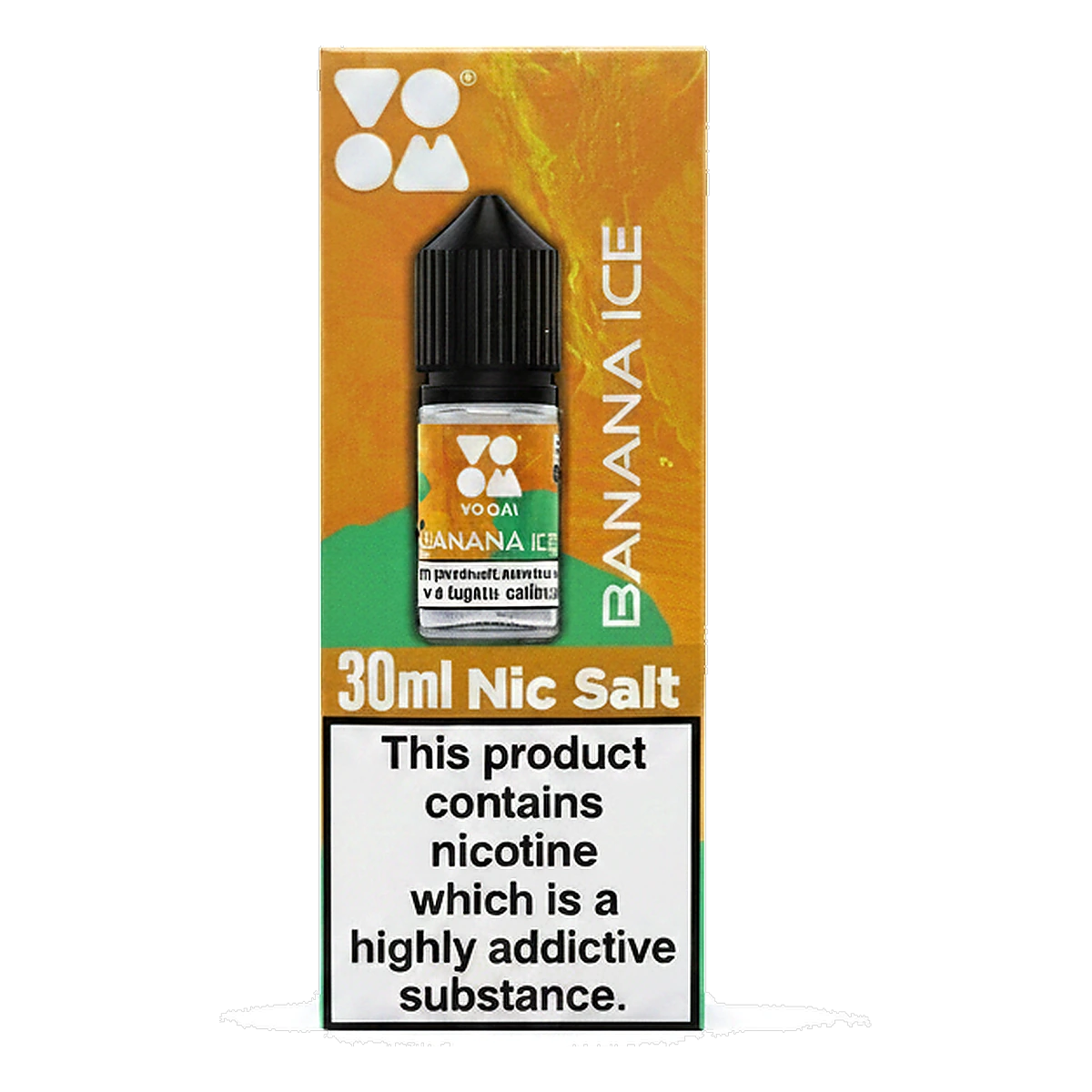 Voom Salt Nicotine 30mg 30ml in the UAE banana-ice UAE