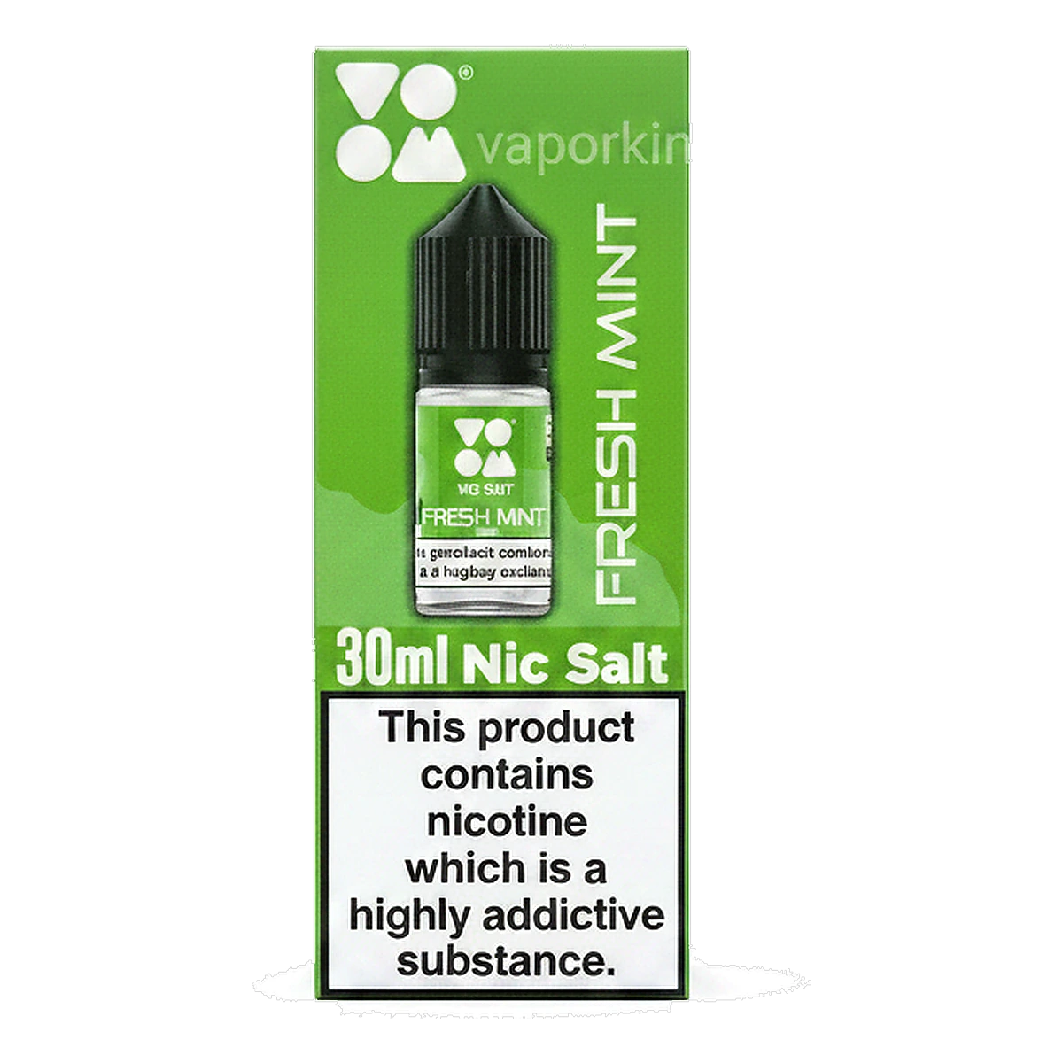 Voom Salt Nicotine 30mg 30ml in the UAE fresh-mint UAE