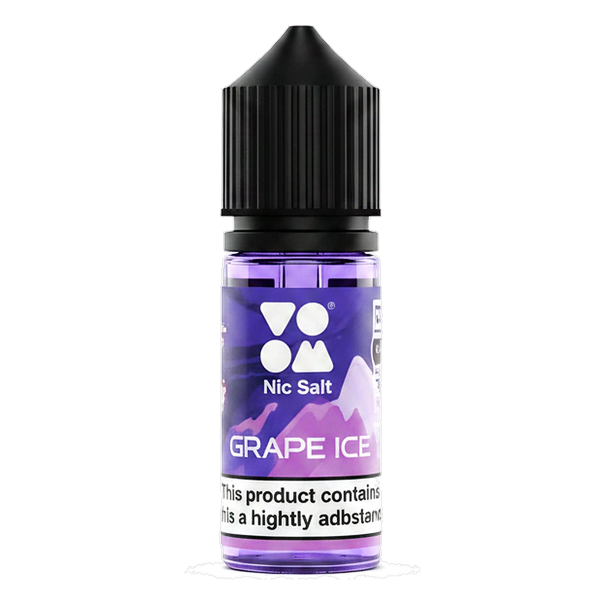 Voom Salt Nicotine 30mg 30ml in the UAE grape-ice UAE