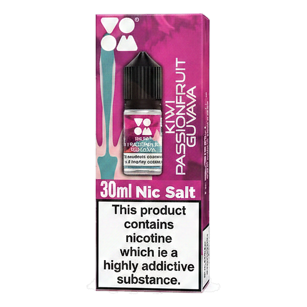Voom Salt Nicotine 30mg 30ml in the UAE kiwi-passion-fruit-guava UAE