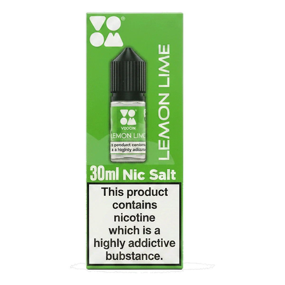 Voom Salt Nicotine 30mg 30ml in the UAE lemon-lime UAE