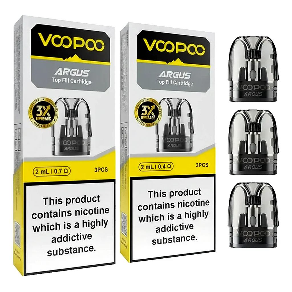 Voopoo Argus Top Fiil Pod Cartridge 2ml/3ml resistances UAE | Emirates Vapor Dubai