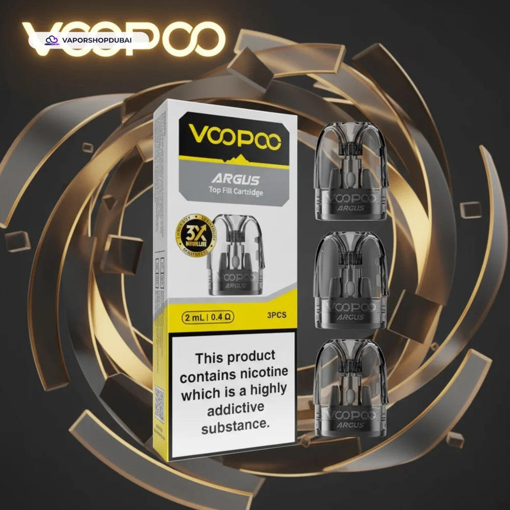 Voopoo Argus Top Fiil Pod Cartridge 2ml/3ml 0-4--2ml UAE | Emirates Vapor