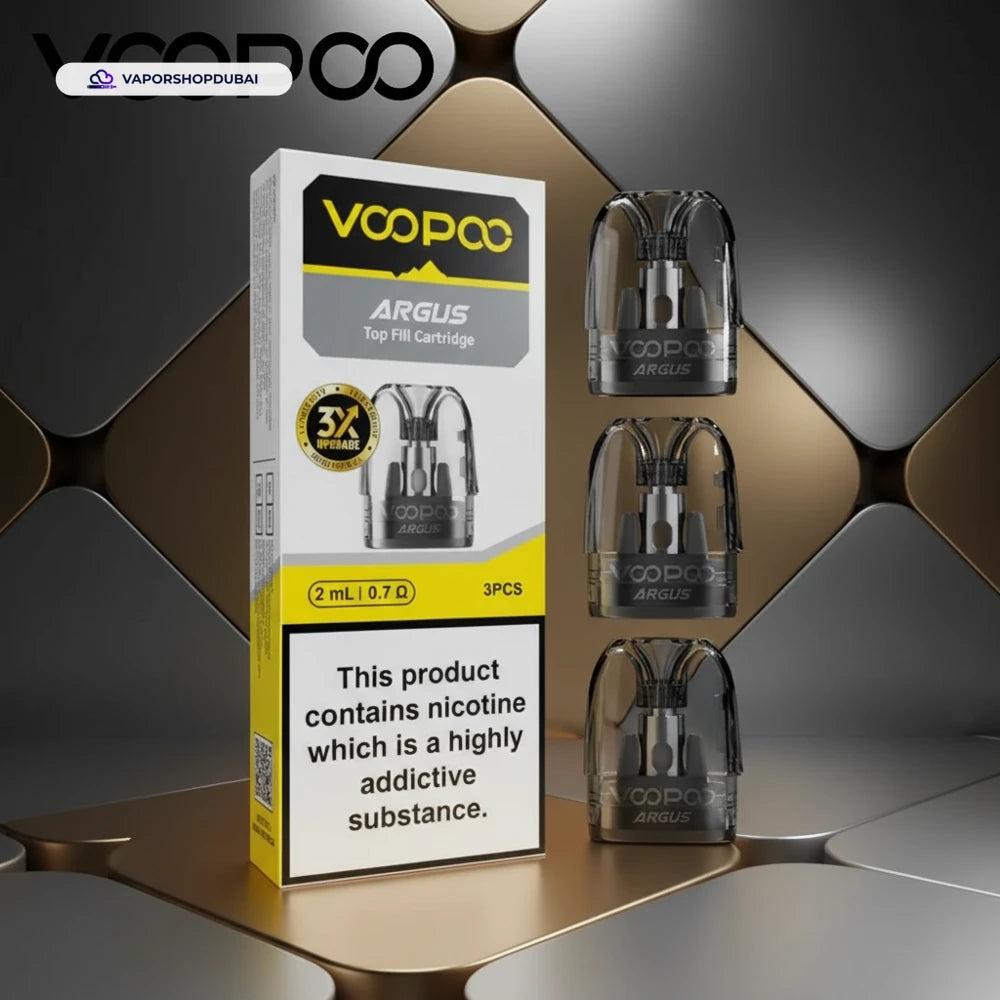 Voopoo Argus Top Fiil Pod Cartridge 2ml/3ml 0-7--2ml UAE | Emirates Vapor