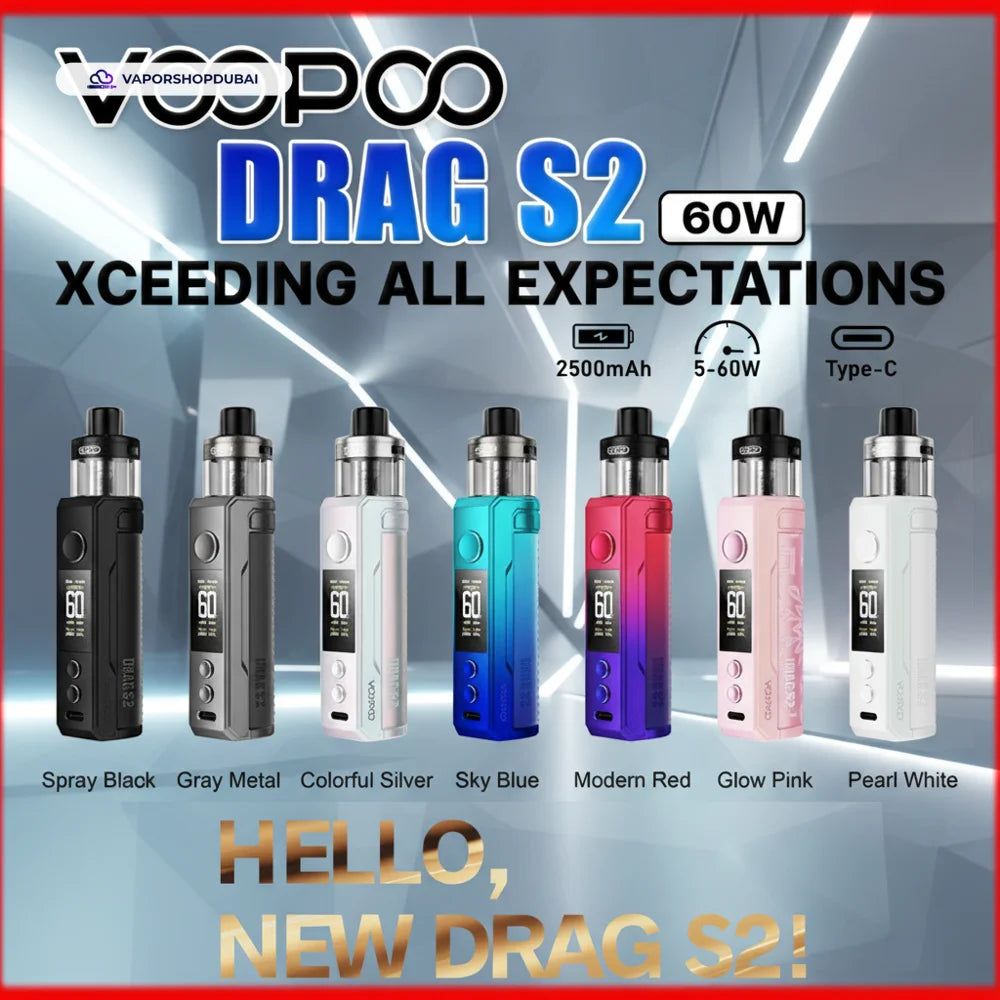 VOOPOO Drag S2 Pod Kit 60W In UAE