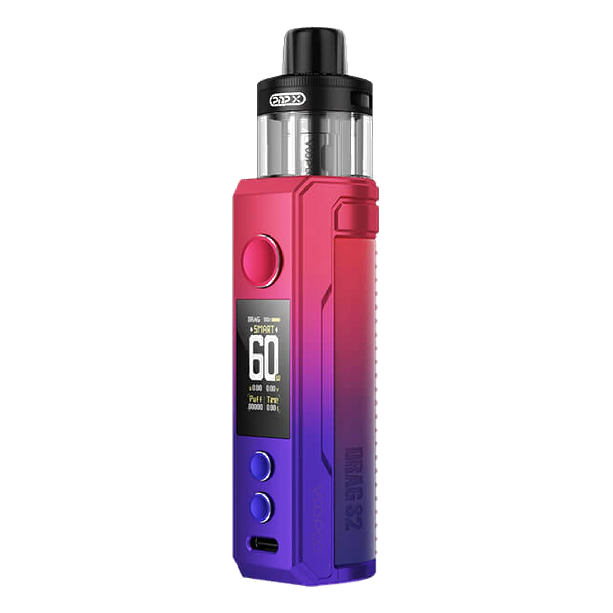 VooPoo Drag S2 Pod Vape Kit Modern-Red