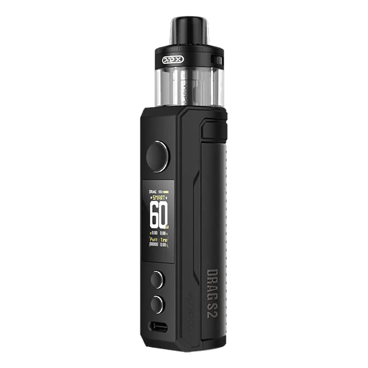 VooPoo Drag S2 Pod Vape Kit Spray Black