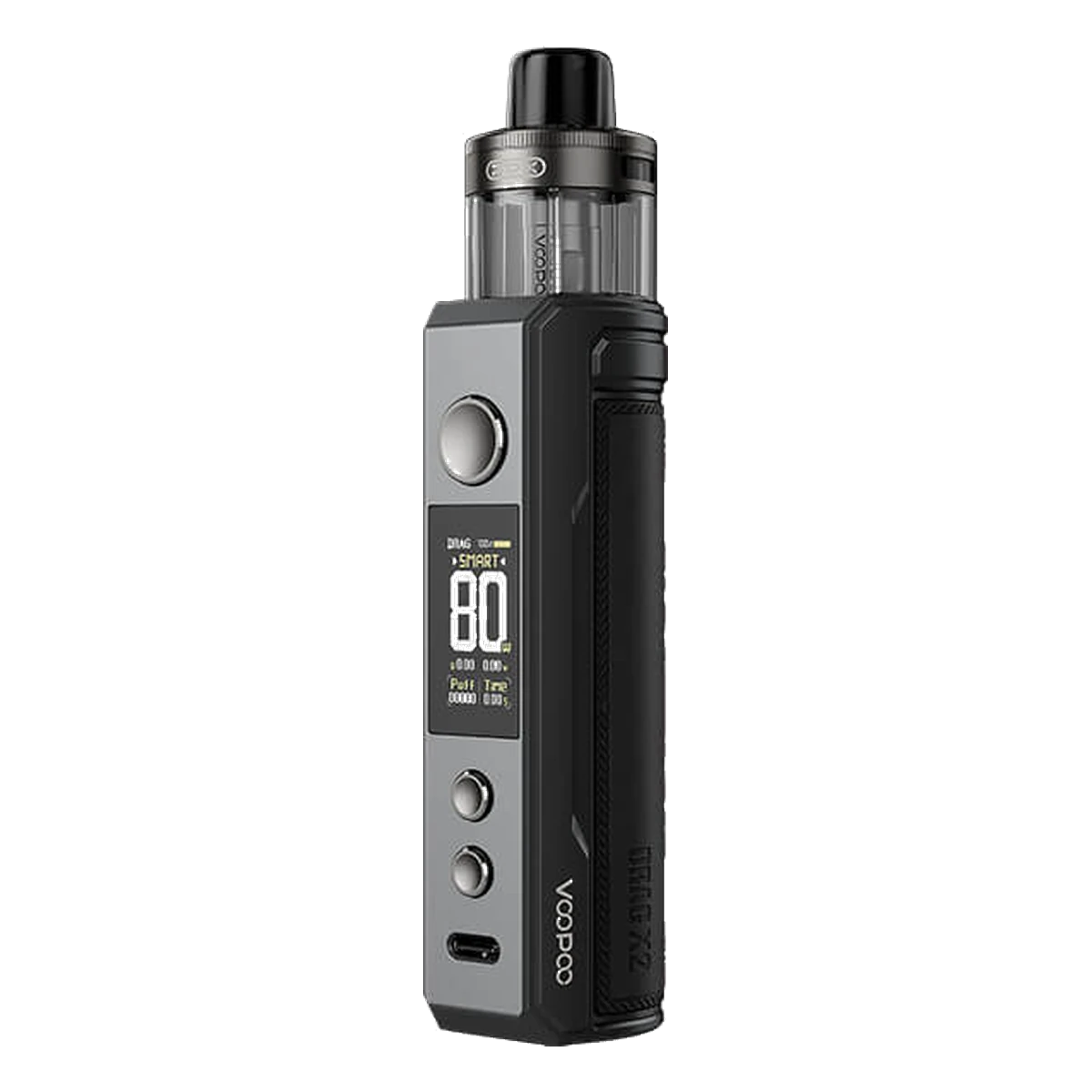 VooPoo Drag X2 Pod Vape Kit Grey-metal
