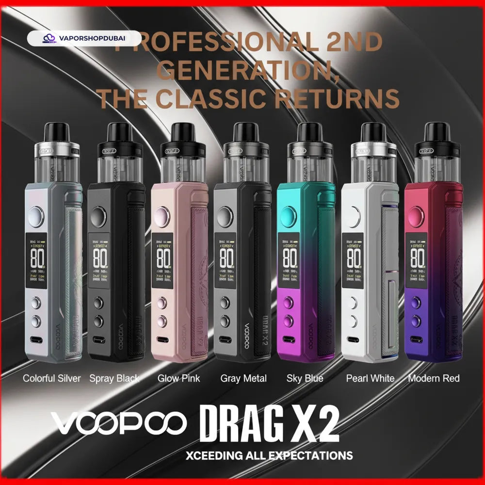 Voopoo Drag 4 Kit colors UAE | Emirates Vapor Dubai