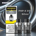 Voopoo PnP X Pod Cartridges 5ml dtl-silver UAE | Emirates Vapor