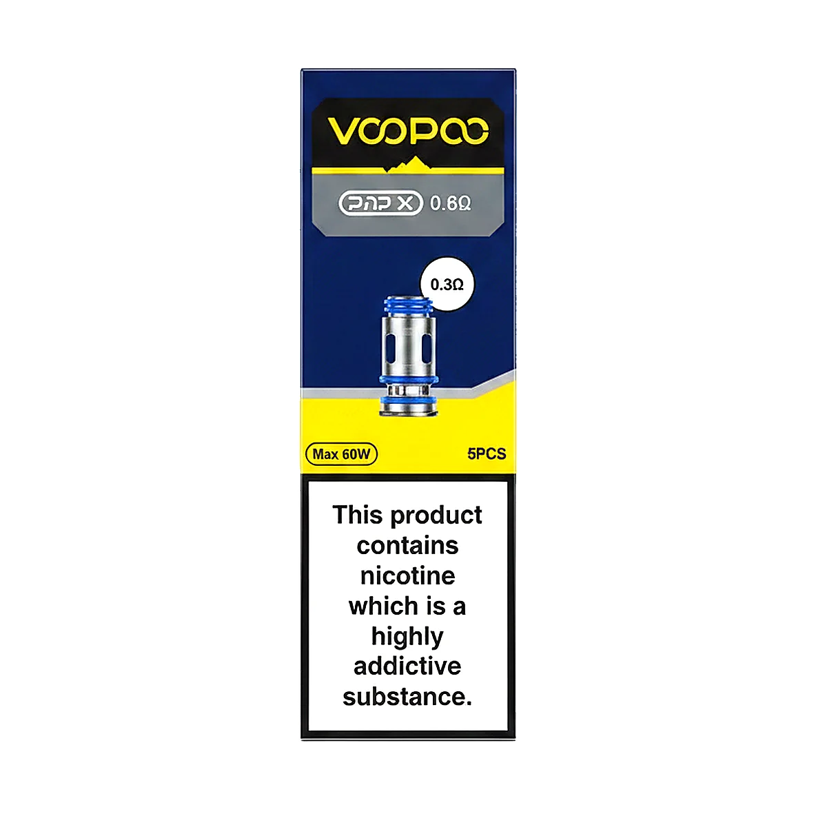 VOOPOO PNP X Replacement Coil 5pcs In Pack in UAE