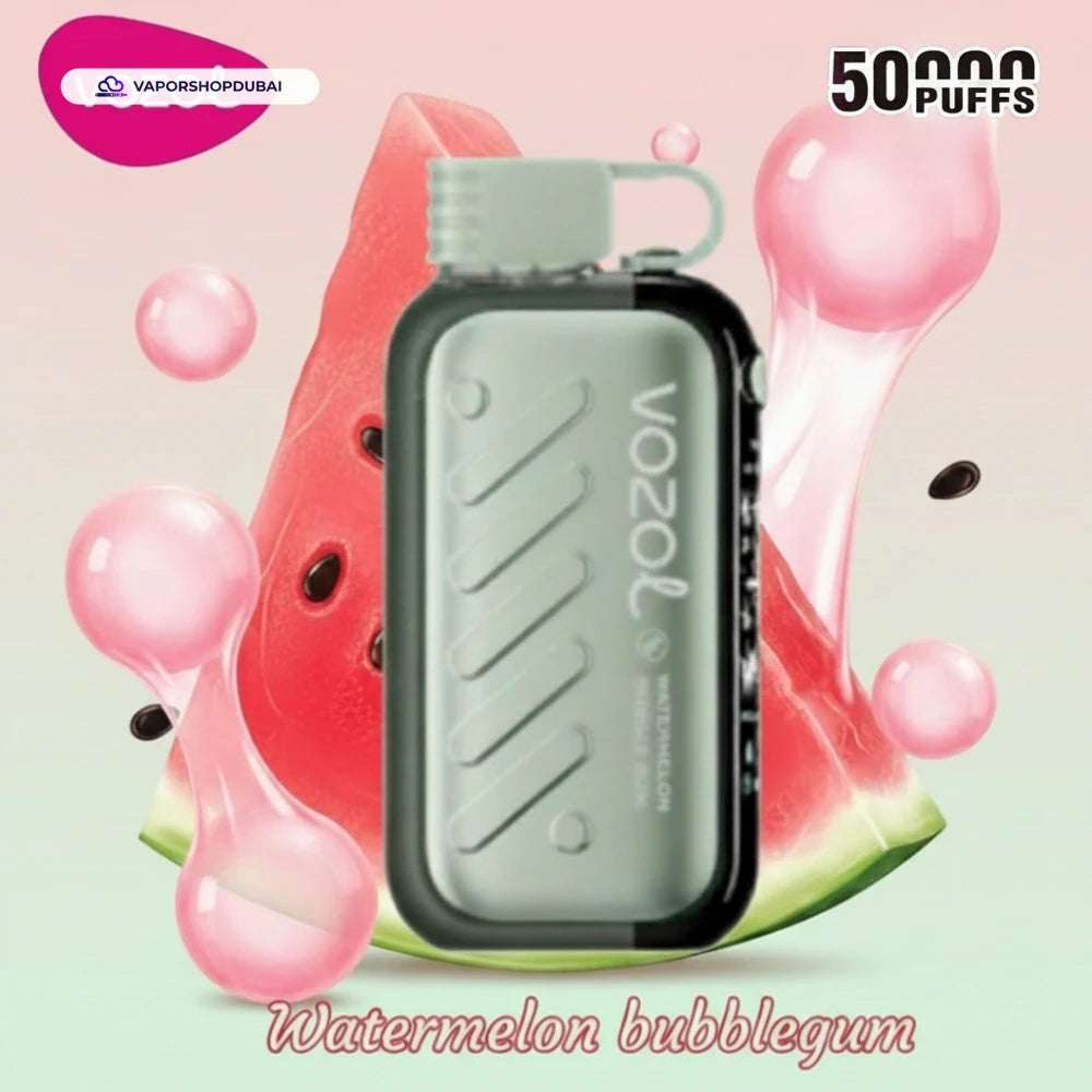 VOZOL Gear Ice &amp; Sweet 50000 Puffs Disposable Vape 50MG watermelon-bubblegum UAE | Emirates Vapor