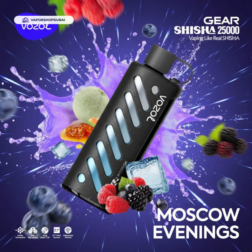 Vozol Gear Shisha 25000 Puffs Disposable Vape In UAE