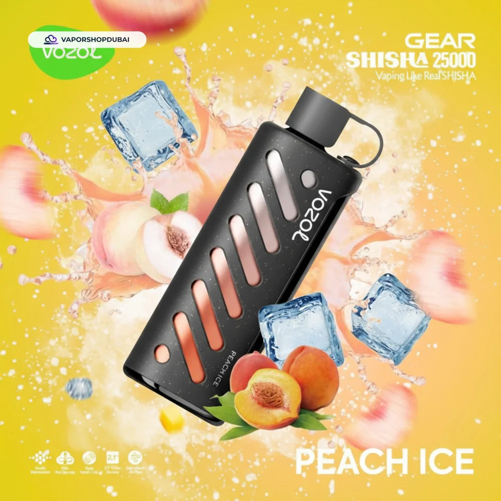 Vozol Gear Shisha 25000 Puffs Disposable Vape In UAE