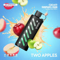 VOZOL Gear Shisha 25000 Puffs Disposable Vape two-apples UAE | Emirates Vapor