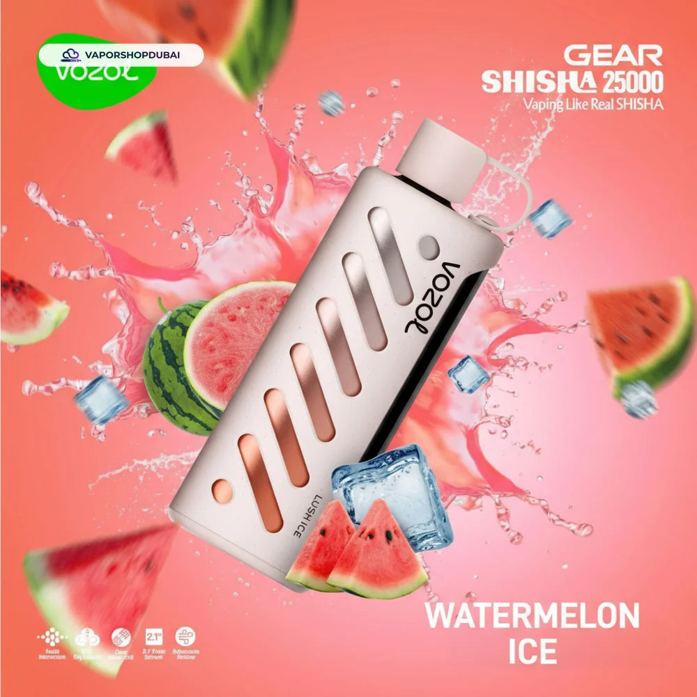 VOZOL Gear Shisha 25000 Puffs Disposable Vape UAE