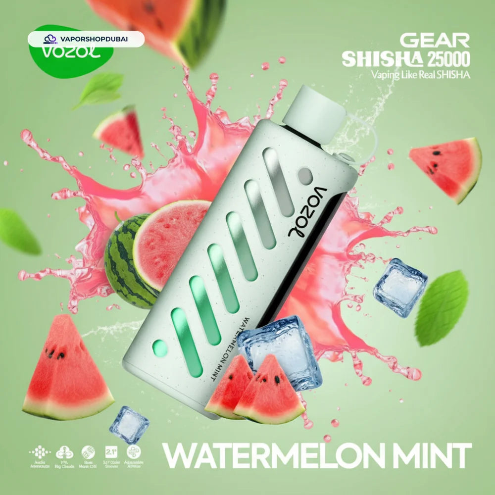 Vozol Gear Shisha 25000 Puffs Disposable Vape In UAE