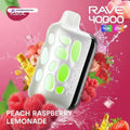 VOZOL RAVE 40000 Puffs Disposable Vape peach-raspberry-lemonade UAE | Emirates Vapor