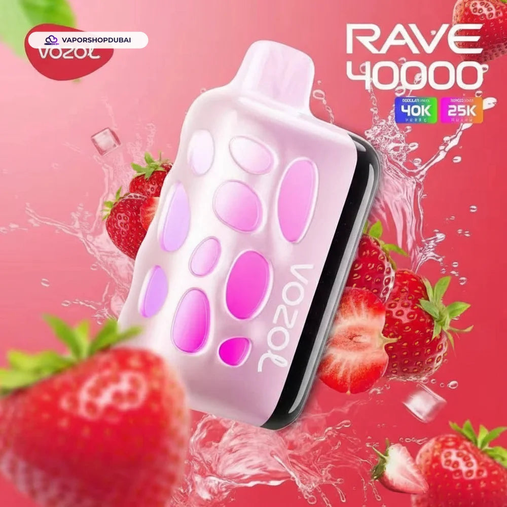 VOZOL RAVE 40000 Puffs Disposable Vape In UAE