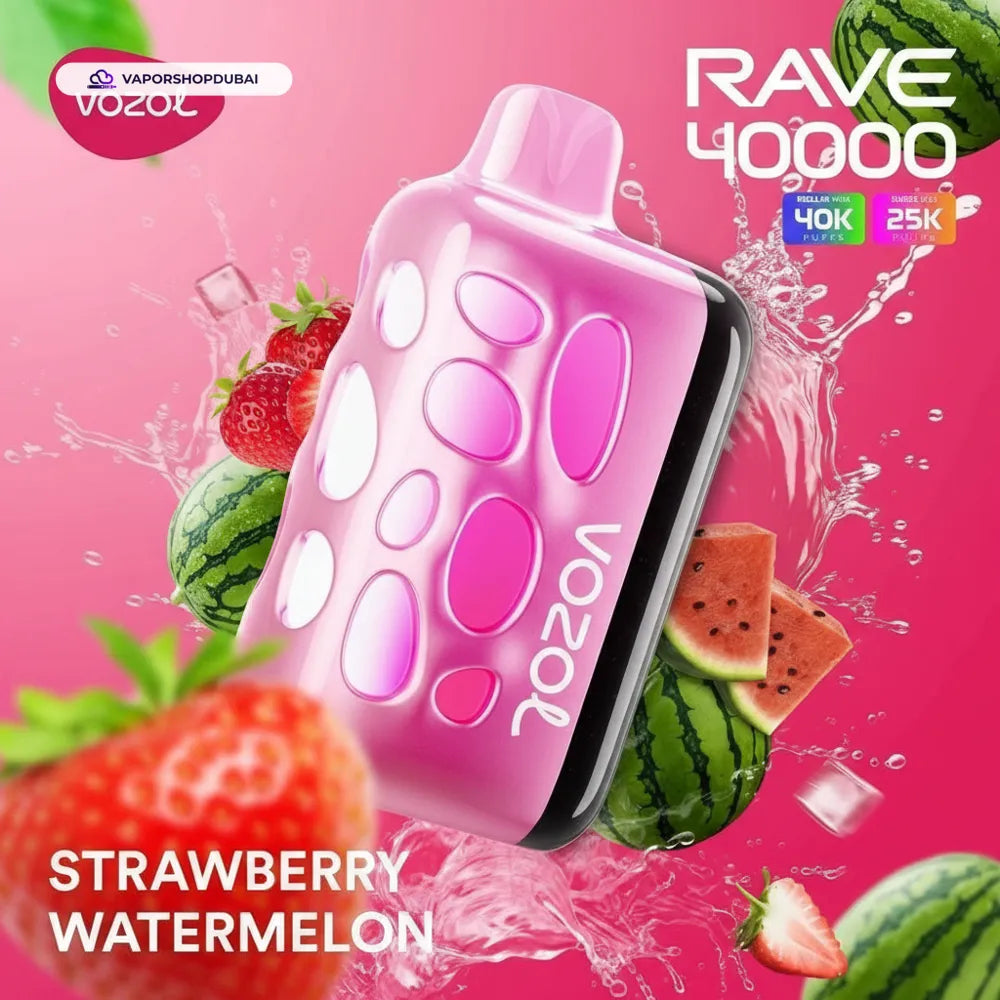 VOZOL RAVE 40000 Puffs Disposable Vape In UAE