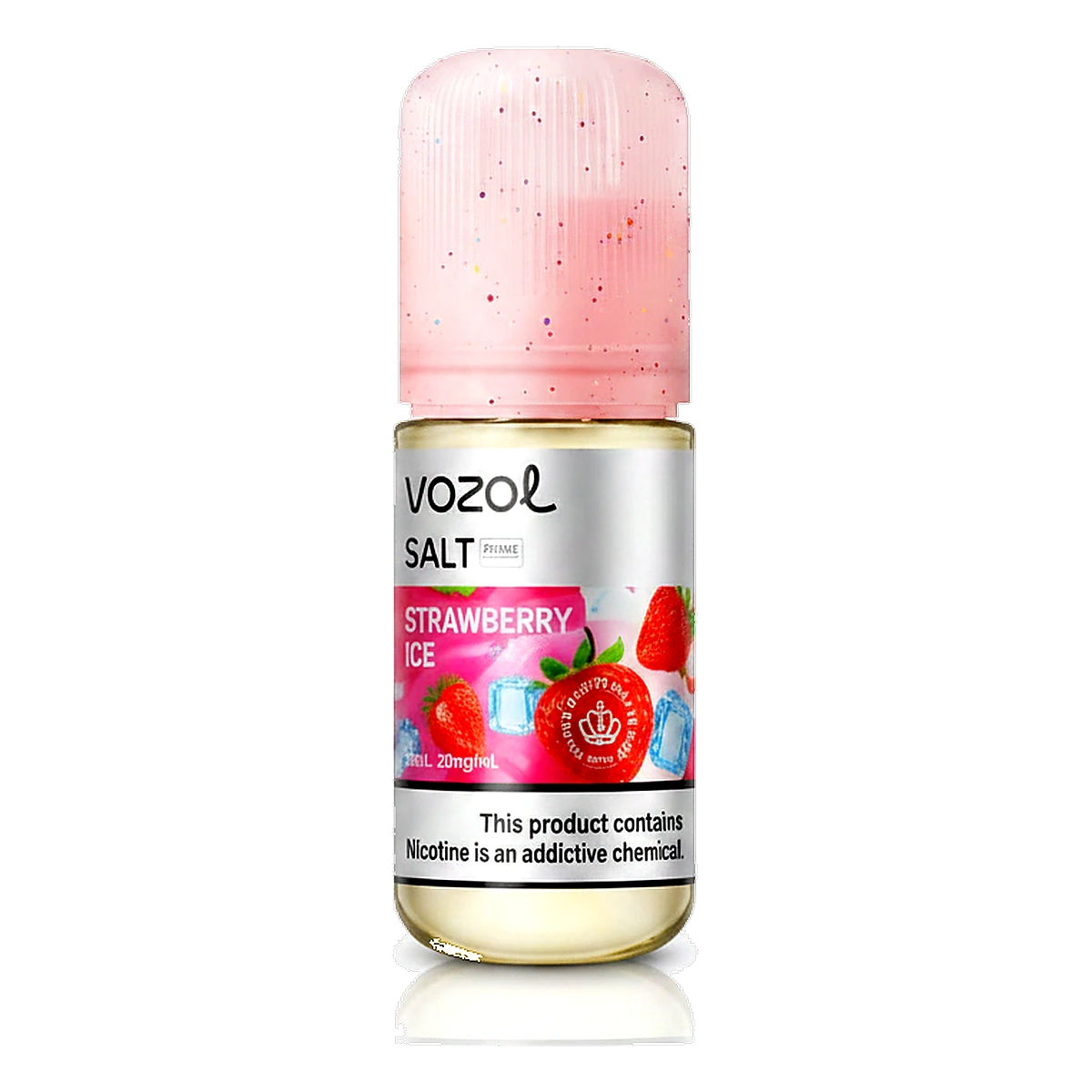Vozol Salt Prime 30ml Salt Nic Vape Juice in Dubai UAE strawberry-ice UAE