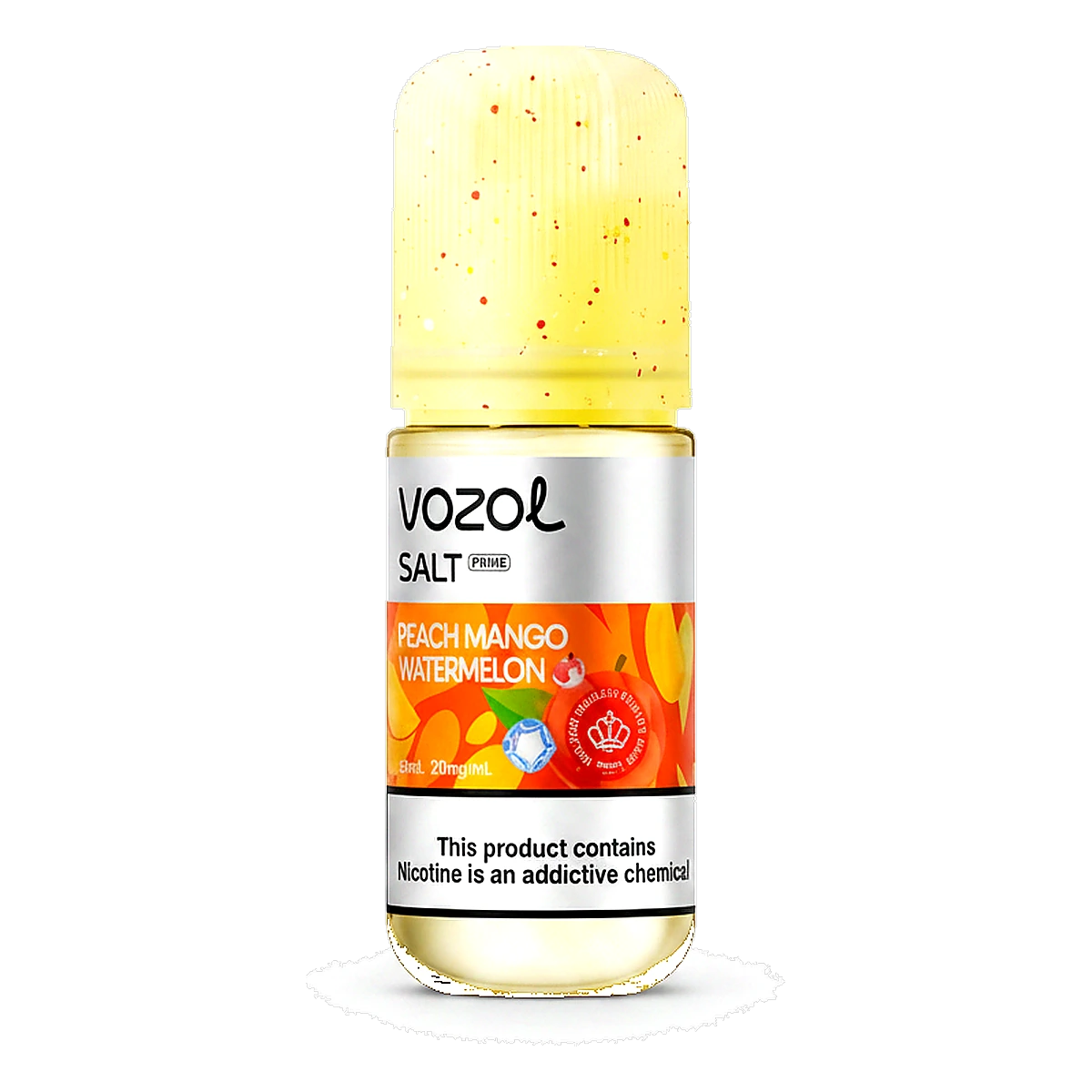 Vozol Salt Prime 30ml Salt Nic Vape Juice in Dubai UAE peach-mango-watermelon UAE