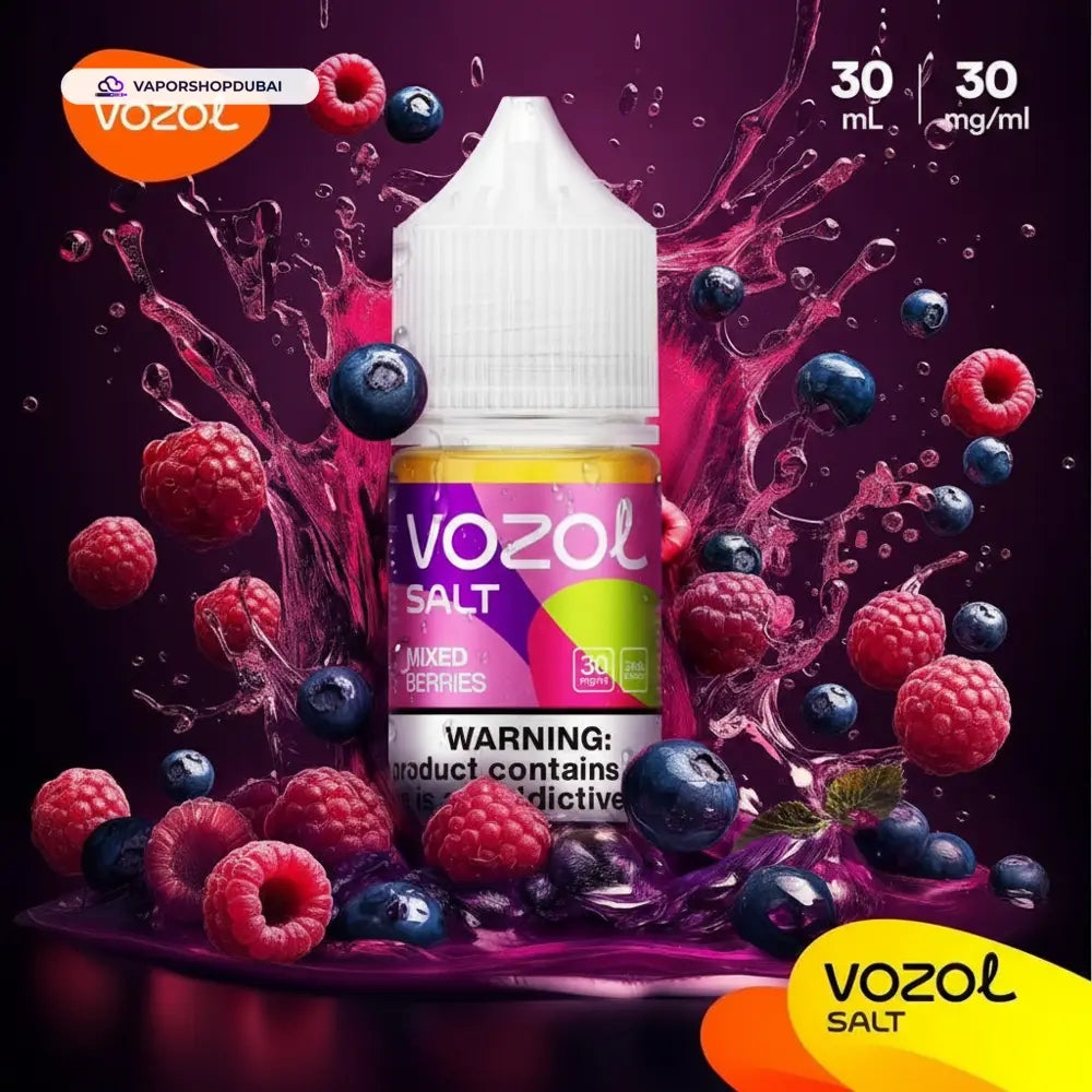 VOZOL Saltnic 30ml E-liquid flavors UAE | Emirates Vapor Dubai