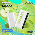 VOZOL STAR 12000 Puffs Disposable Kit sour-apple-ice UAE | Emirates Vapor