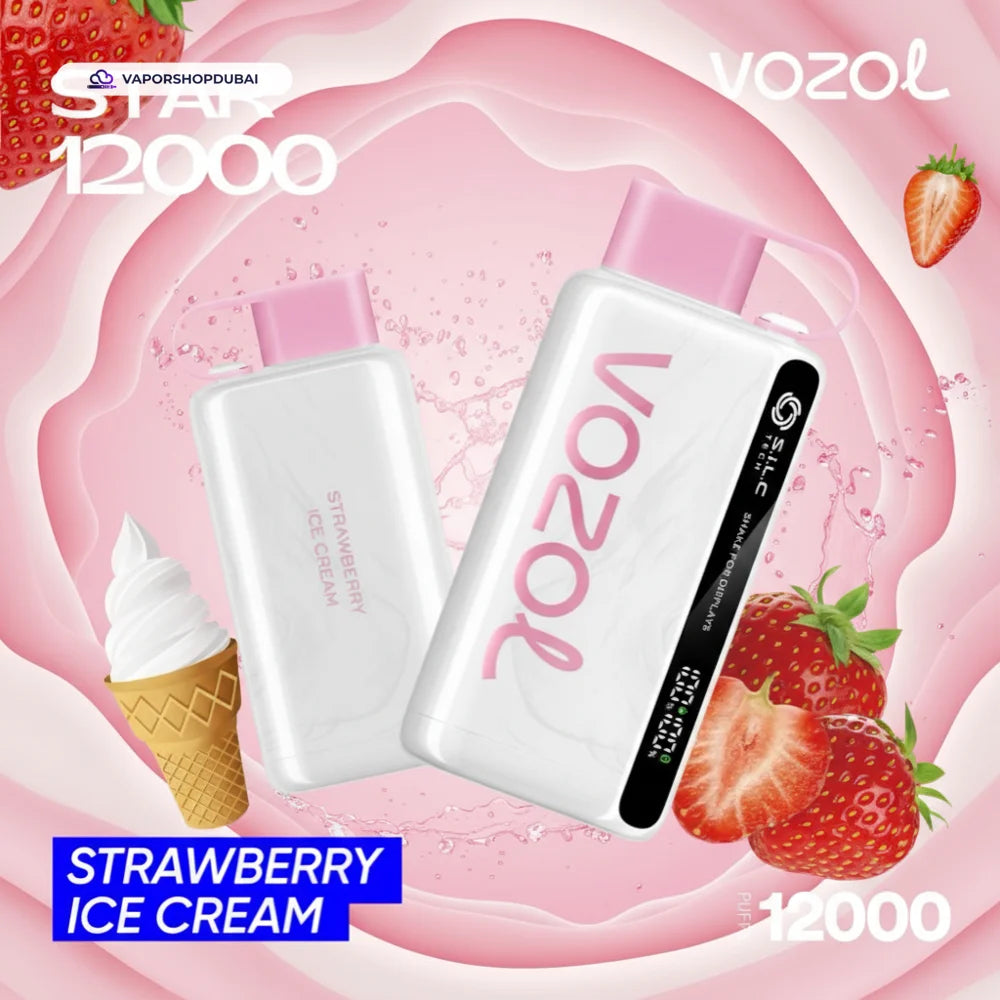 VOZOL STAR 12000 Puffs Disposable Kit In UAE