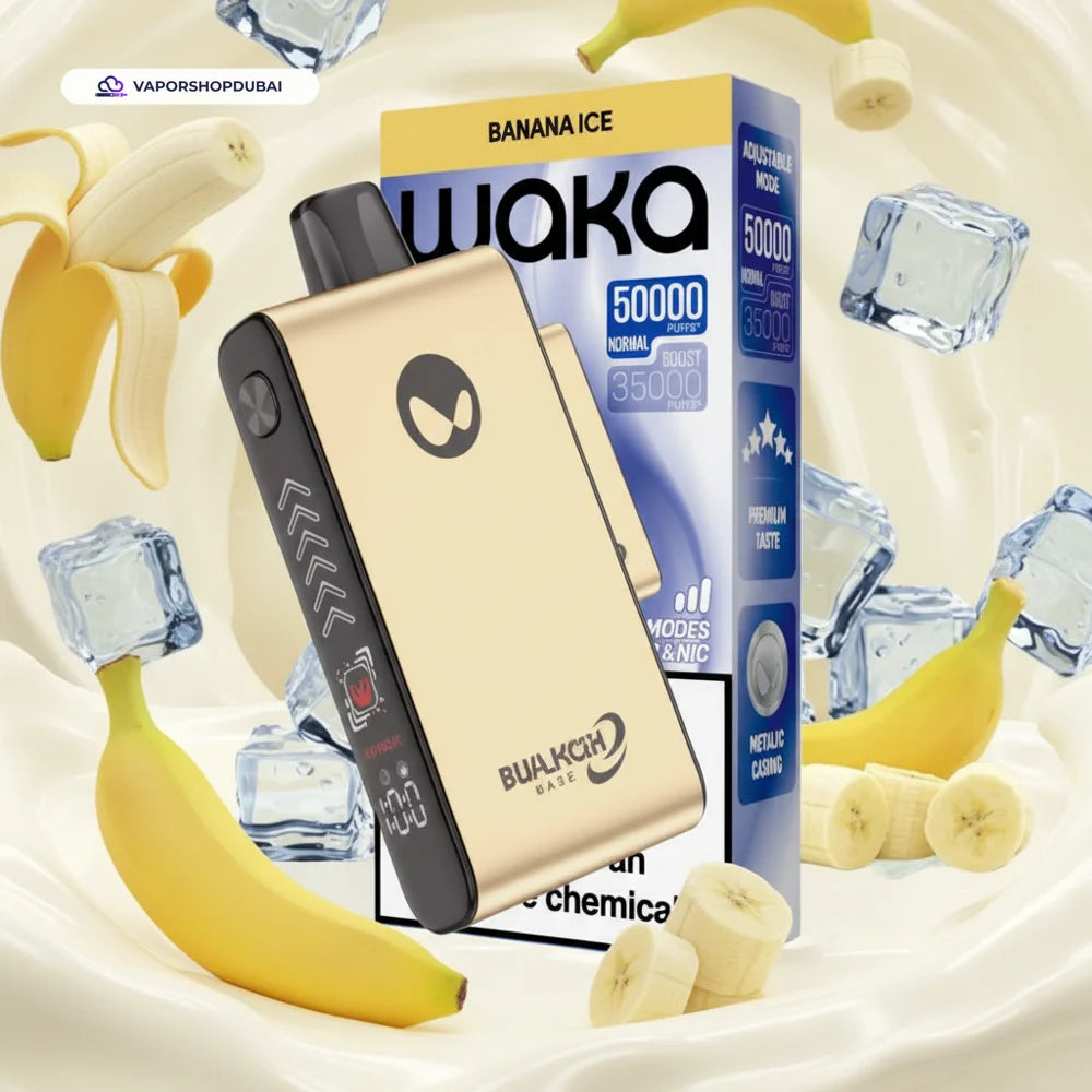 WAKA Blade 50000 Puffs Dubai — Tri-Mesh, Blade & Stealth Mode | AED 55