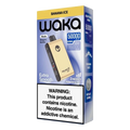 WAKA Blade 50000 Puffs Tri-Mesh Blade & Stealth Mode Banana Ice UAE | Emirates Vapor