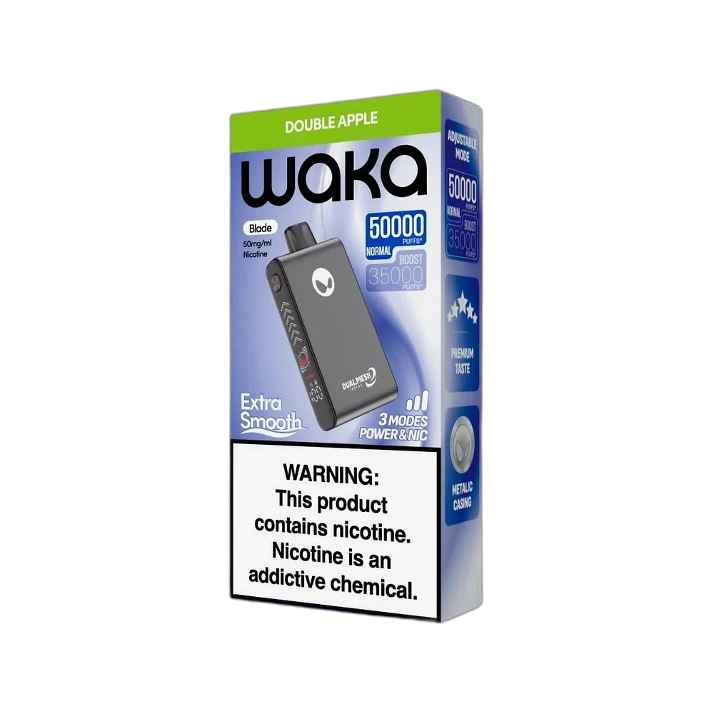Waka Blade 50000 Puffs Tri-Mesh Blade & Stealth Mode Uae — AED 55 | Emirates Vapor