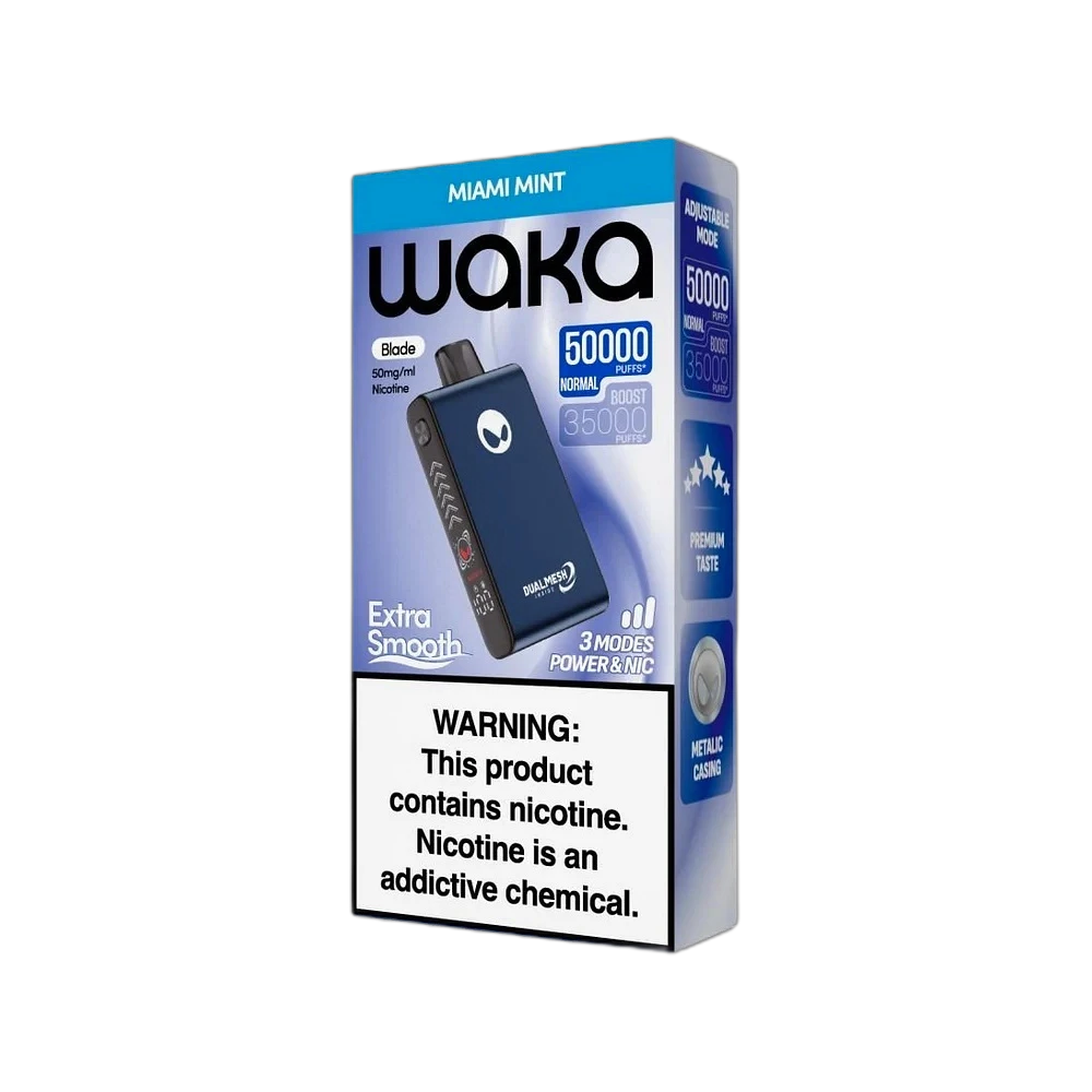 WAKA Blade 50000 Puffs Tri-Mesh Blade & Stealth Mode best price UAE — ESMA certified