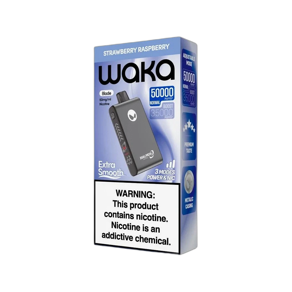 WAKA Blade 50000 Puffs Tri-Mesh Blade & Stealth Mode UAE — Buy Dubai | Emirates Vapor