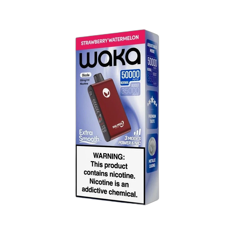 Waka Blade 50000 Puffs Tri-Mesh Blade & Stealth Mode Uae — AED 55 | Emirates Vapor