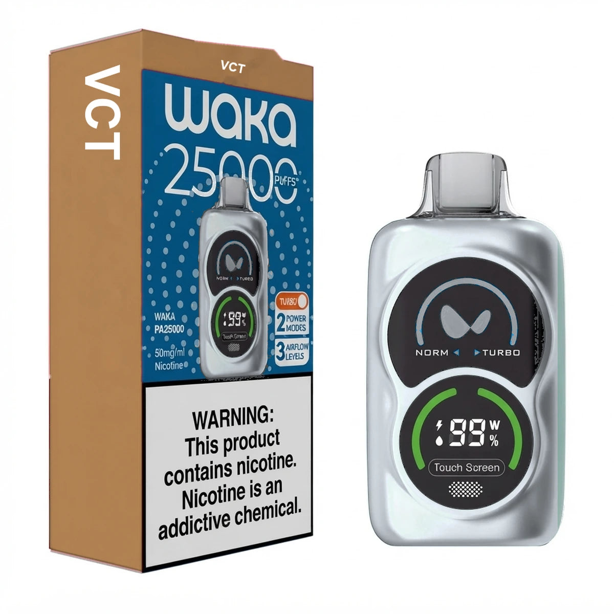 Waka PA25000 Puffs VCT Disposable Vape UAE