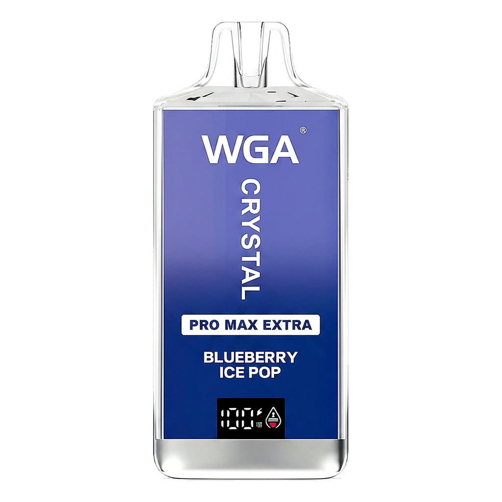 WGA Crystal Pro Max Extra 15000 Puffs Disposable Vape In UAE blueberry-ice-pop UAE