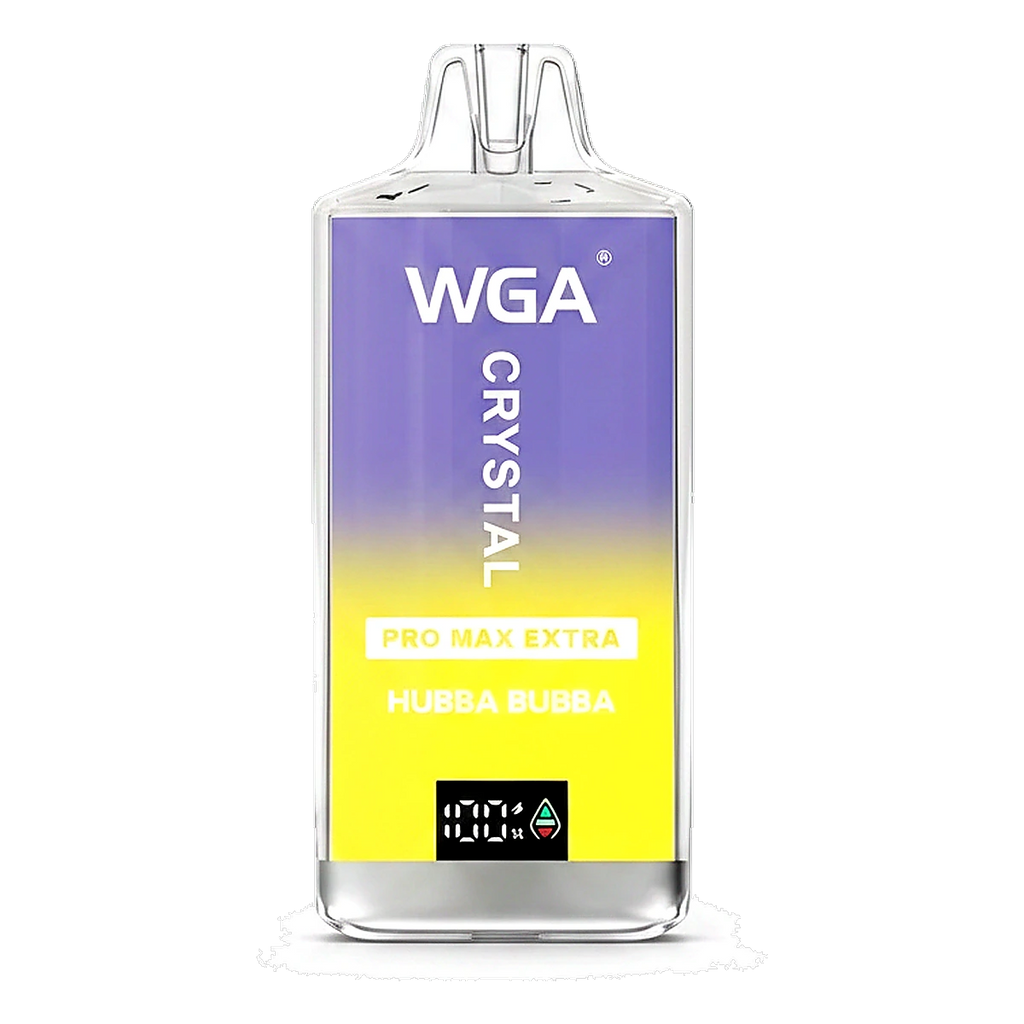 WGA Crystal Pro Max Extra 15000 Puffs Disposable Vape In UAE hubba-bubba UAE