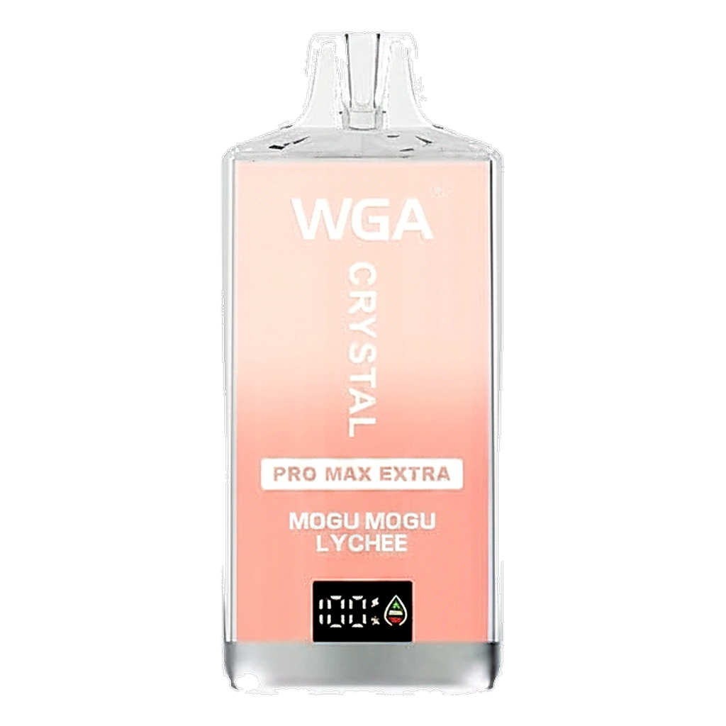 WGA Crystal Pro Max Extra 15000 Puffs Disposable Vape In UAE mogu-mogu-lychee UAE